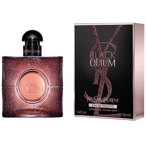 yves saint laurent black opium edt 50ml|opium black gift set boots.